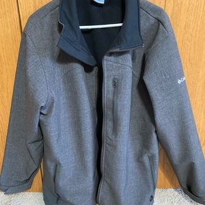 Columbia soft shell jacket charcoal gray sz XL